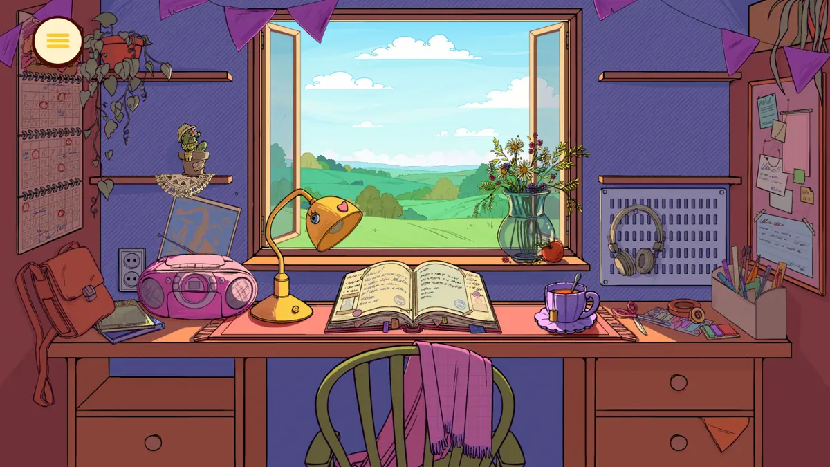 Neat gameplay — organizing a cluttered room